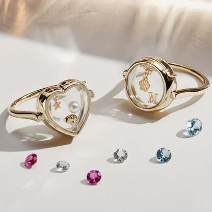 Enhanced Locket Rings