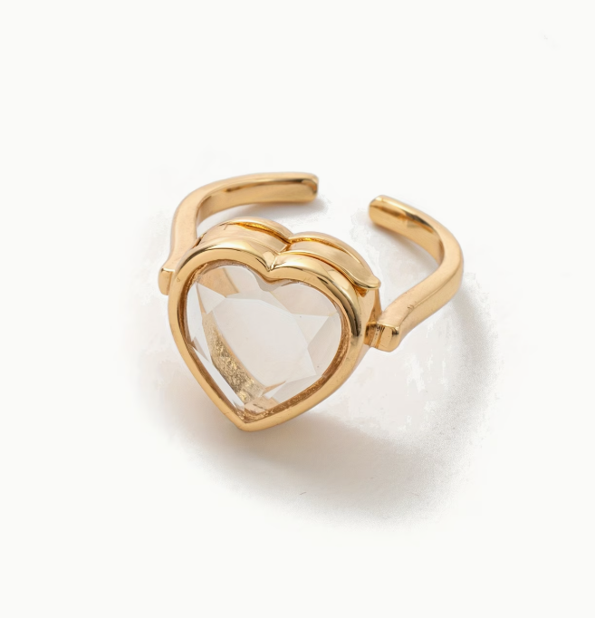 Chunky Locket Rings
