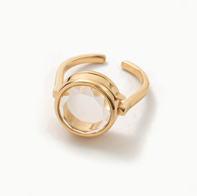 Chunky Locket Rings