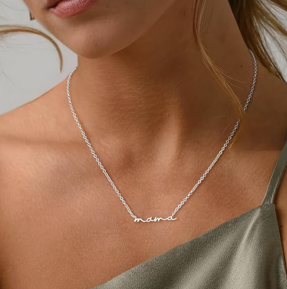 Mama Always Necklace