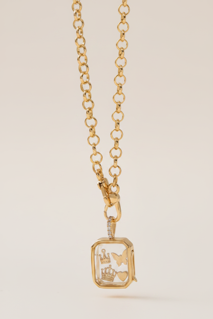 Memory Vault Necklace - Hanging Shot